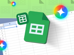 A integração secreta do Gemini no Planilhas Google significa que nunca mais precisarei formatar manualmente um orçamento Um ícone 3D do Planilhas Google cercado por logotipos coloridos brilhantes de Gêmeos em um fundo roxo.