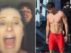 A mãe professora da estrela de ‘Baywatch’ Noah Beck está de licença por causa de um vídeo distorcido – depois que uma filha é acusada de sexo com um estudante A mãe professora da estrela de 'Baywatch' Noah Beck está de licença por causa de um vídeo distorcido - depois que uma filha é acusada de sexo com um estudante