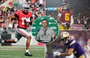 A maior necessidade dos Jets neste Draft da NFL pode testar a capacidade de Darren Mougey de fazer negócios A maior necessidade dos Jets neste Draft da NFL pode testar a capacidade de Darren Mougey de fazer negócios