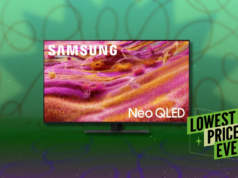 A mais recente TV carro-chefe da Samsung está com mais de US $ 350 de desconto agora A mais recente TV carro-chefe da Samsung está com mais de US $ 350 de desconto agora