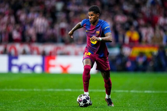 A mídia espanhola critica Marcus Rashford no final da temporada A mídia espanhola critica Marcus Rashford no final da temporada do Barcelona na Liga dos Campeões