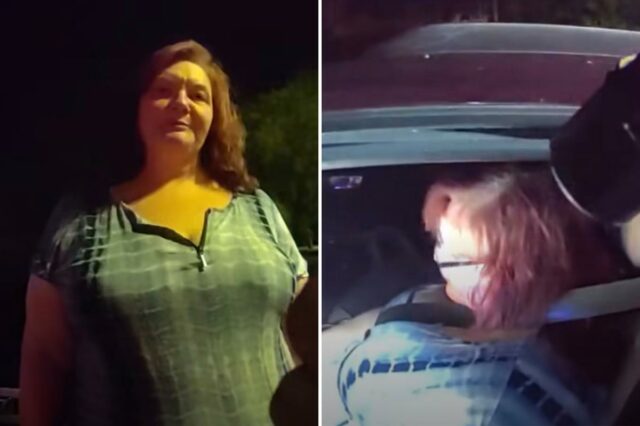 Kami Ellis, 52, foi parada em Tampa por um deputado do Gabinete do Xerife do Condado de Hillsborough no domingo às 12h30, depois que o policial percebeu que seu veículo estava viajando na direção errada e a viu pular no meio-fio.