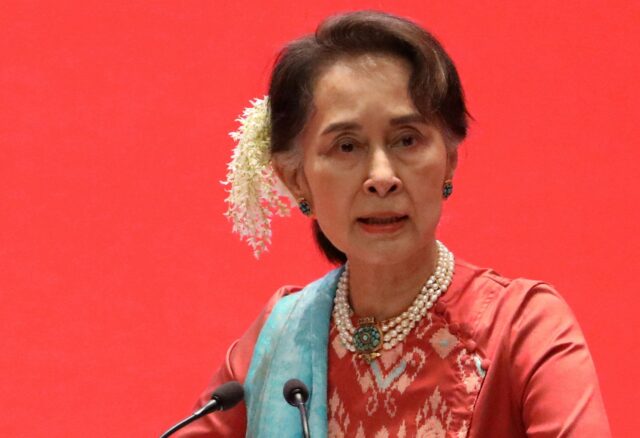 A redução geral da pena de prisão em Mianmar reduz a sentença de Aung San Suu Kyi
