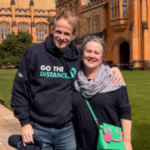 Professor Richard Scolyer com sua esposa, Dra. Katie Nicoll.