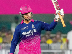 A sensação adolescente Vaibhav Sooryavanshi brilha, mesmo em causa perdida A sensação adolescente Vaibhav Sooryavanshi brilha, mesmo em causa perdida