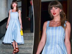A surpreendente combinação de roupas de Taylor Swift pode na verdade ser uma mensagem secreta A surpreendente combinação de roupas de Taylor Swift pode na verdade ser uma mensagem secreta