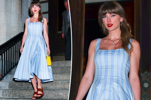 A surpreendente combinação de roupas de Taylor Swift pode na verdade ser uma mensagem secreta
