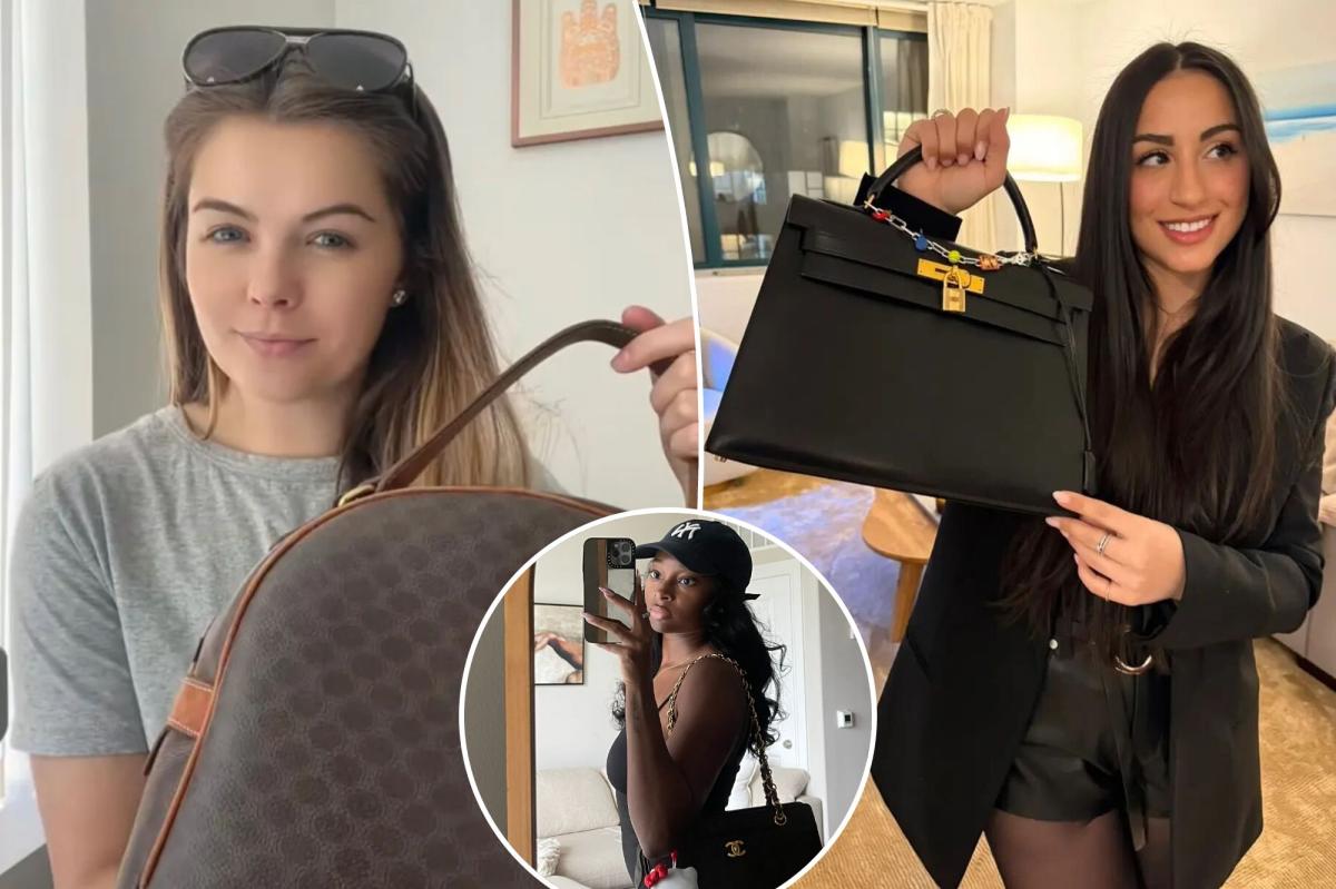 A tendência de 'bolsa de aniversário' acessível faz com que os compradores corram para bolsas vintage à medida que o custo de novos produtos de luxo dispara