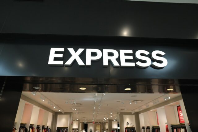 The exterior of an Express clothing store is seen as the company announces it will close some stores on January 22, 2020 in Plantation, Florida.