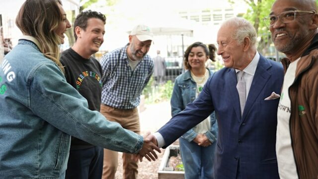 A visita de estado do Rei e da Rainha os leva a Nova York
