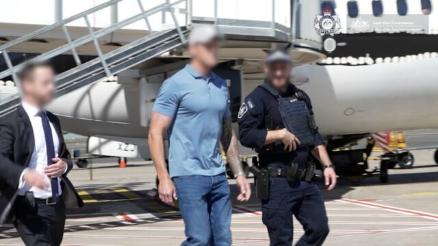 AFP divulga imagens da prisão de Ben Roberts-Smith
