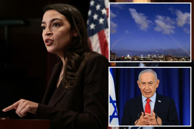 AOC se oporá a toda ajuda a Israel – mesmo para o Iron Dome, depois de enfrentar reação de esquerda
