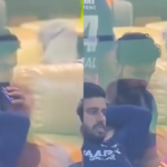 ASSISTA | IPL 2026: o capitão do RR, Riyan Parag, visto vaporizando durante o confronto contra o PBKS