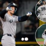 Aaron Judge e Ben Rice juntam-se a uma companhia rara enquanto os Yankees continuam avançando com a vitória sobre o Rangers