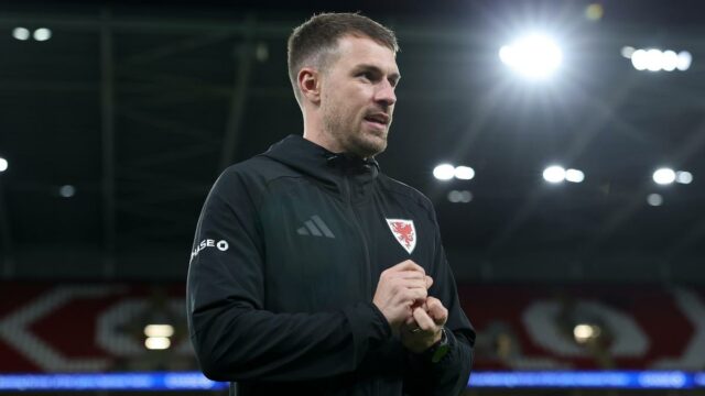 Aaron Ramsey, ex-jogador do Arsenal e do País de Gales, aposentado
