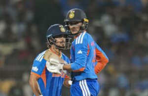 Abhishek e Kishan permanecem entre os dois primeiros nas últimas classificações ICC T20I Abhishek e Kishan permanecem entre os dois primeiros nas últimas classificações ICC T20I