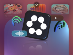 Achei o NotebookLM bom, até encontrar seu primo mais legal Uma mesa com laptop e outros itens de escritório, com o logotipo NotebookLM no centro.