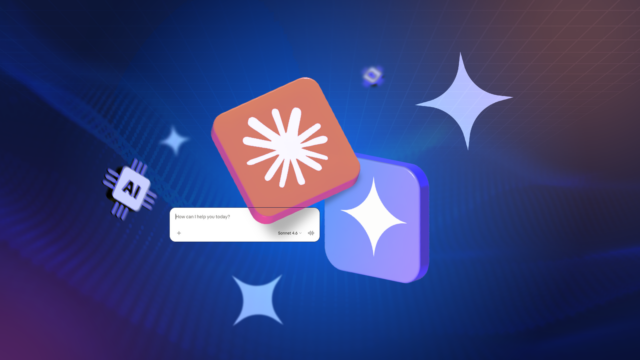 Gráfico mostrando a interface de bate-papo do Gemini aberta em uma janela do navegador Google Chrome, cercada por ícones flutuantes do Gemini Spark e um logotipo 3D do Chrome