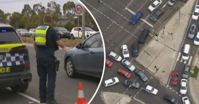 'Afluência insana': caos no trânsito por causa de combustível grátis de US $ 100 mil
