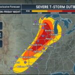 Alerta de 'tempestades destrutivas' após 37 relatos de tornados em 3 dias