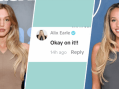 Alix Earle responde depois que Alex Cooper a chama por alimentar ‘drama falso’ Alix Earle responde depois que Alex Cooper a chama por alimentar 'drama falso'