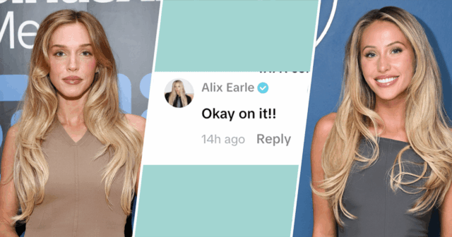 Alix Earle responde depois que Alex Cooper a chama por Alix Earle responde depois que Alex Cooper a chama por alimentar 'drama falso'