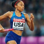 Allyson Felix, estrela do atletismo dos EUA, almeja retorno ao LA28 aos 40