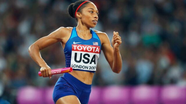 Allyson Felix, estrela do atletismo dos EUA, almeja retorno ao LA28 aos 40
