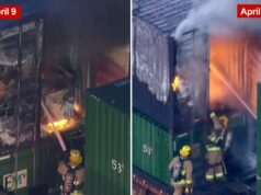 Amazon alvo de suspeitas de incêndio criminoso em Los Angeles enquanto pacotes eram torrados Amazon alvo de suspeitas de incêndio criminoso em Los Angeles enquanto pacotes eram torrados