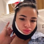 Andrada Pop passou por mais procedimentos cosméticos na Turquia quando voltou ao país esta semana, apenas seis meses após a cirurgia nos seios