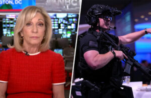 Andrea Mitchell, da NBC, relata tiroteio em jantar de correspondentes Yahoo news home