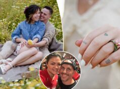 Anéis de noivado tatuados decolam com jovens casais preocupados com os custos – à medida que diamantes caros perdem o brilho Anéis de noivado tatuados decolam com jovens casais preocupados com os custos – à medida que diamantes caros perdem o brilho