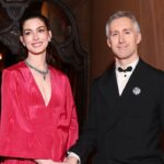 Anne Hathaway faz comentários raros sobre o marido Adam Shulman
