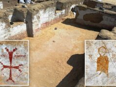 Antigo mosteiro do início do cristianismo descoberto no deserto egípcio Antigo mosteiro do início do cristianismo descoberto no deserto egípcio