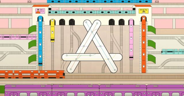 Apple Japão lança nova e divertida campanha de primavera da App Store com artistas locais
