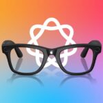 Conceito de óculos Apple