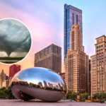 Área de alerta do mapa de tornado como milhões em risco