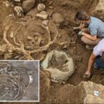 Arqueólogos fazem descoberta inédita em enorme tesouro da Idade do Ferro