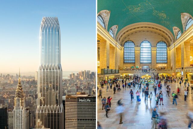 Renderings of 175 Park Avenue.