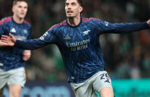 Arsenal venceu o Sporting com gol tardio de Havertz nas quartas de final da Liga dos Campeões Arsenal venceu o Sporting com gol tardio de Havertz nas quartas de final da Liga dos Campeões