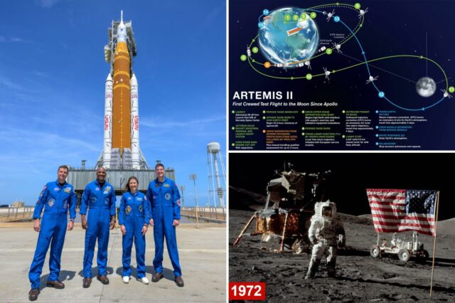 Artemis II enviará a América de volta à Lua pela primeira vez em mais de 50 anos – mas primeiro, uma viagem ao lado negro
