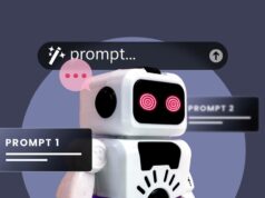 As alucinações de IA estavam arruinando meu fluxo de trabalho até que comecei a usar esses quatro prompts personalizados Uma mão robótica alcançando um cérebro rotulado como 'AI' emergindo de um chapéu de mágico, cercado por ícones de alerta vermelhos.