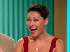 As audições estritamente para apresentadores revelaram: ‘Nove estrelas compõem a lista final enquanto se preparam para batalhar no ensaio geral com o painel de jurados’ Dizem que os chefes da BBC estão realizando testes de apresentação do Strictly Come Dancing esta semana, com nove estrelas de TV prontas para batalhar; na foto Emma Willis