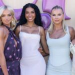 Miranda Hope, Layla Taylor, Mayci Neeley e Jessi Draper no evento Get Real do Hulu em 22 de abril de 2026.