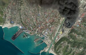 As exportações de petróleo da Rússia caem enquanto a Ucrânia ataca portos e refinarias INTERATIVO-QUEM CONTROLA O QUE NA UCRÂNIA-1776938178