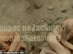 As tropas “famintas” de Putin recorreram ao canibalismo e um soldado subnutrido foi apanhado a tentar comer a perna da vítima, afirma a inteligência ucraniana. Diz-se que material perturbador aponta para uma série de incidentes chocantes envolvendo soldados russos consumindo os restos mortais de seus próprios camaradas. Na foto: militares russos revelaram a brutalidade de seus comandantes em um documentário da BBC chamado The Zero Line: Inside Russia's War