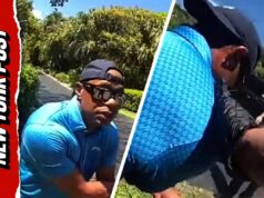 Assistir: A câmera da polícia mostra Tiger Woods ajoelhado, segurando seu braço durante a prisão por dirigir alcoolizado Assistir: A câmera da polícia mostra Tiger Woods ajoelhado, segurando seu braço durante a prisão por dirigir alcoolizado