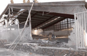 Ataque com foguete do Hezbollah danifica igreja israelense de 1.500 anos Ataque com foguete do Hezbollah danifica igreja israelense de 1.500 anos