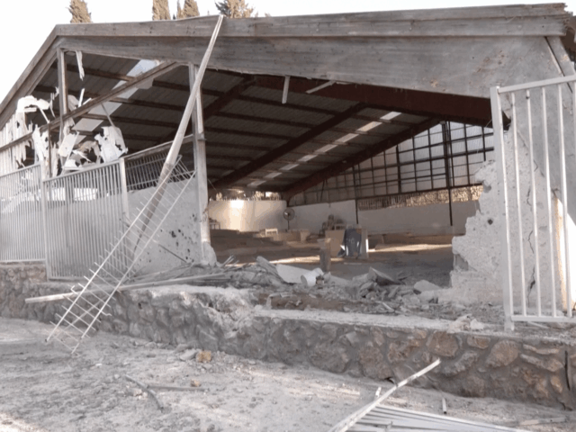 Ataque com foguete do Hezbollah danifica igreja israelense de 1.500 Ataque com foguete do Hezbollah danifica igreja israelense de 1.500 anos