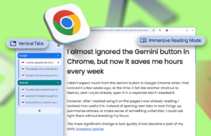 Aumentei minha produtividade com a melhor atualização do Chrome em anos Logotipo do Google Chrome flanqueado por ícones de polegar para cima e de polegar para baixo em um fundo verde